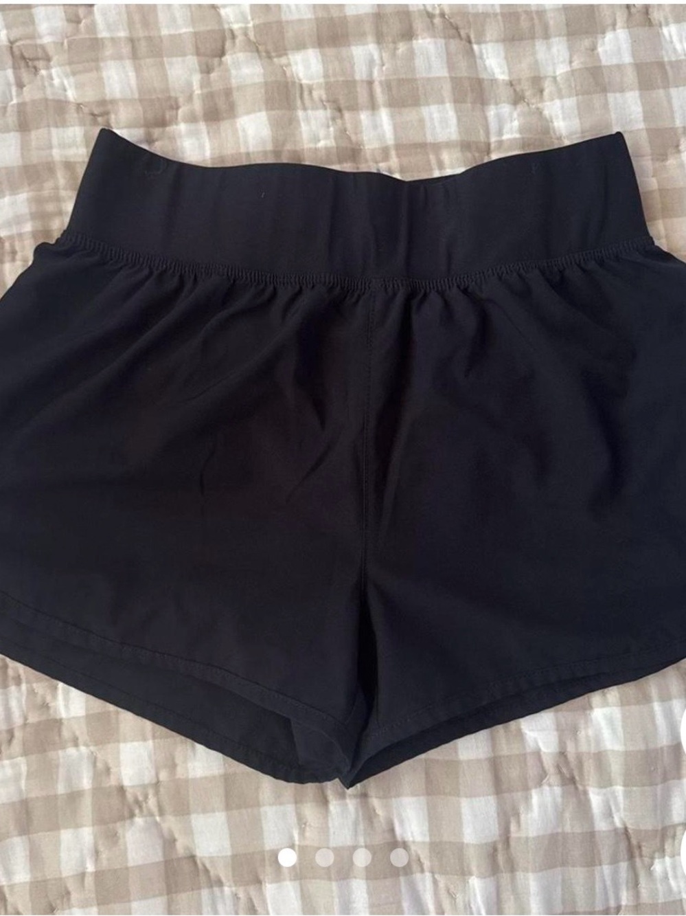 Asics Black Women’s Athletic Shorts - High Waist Stretch